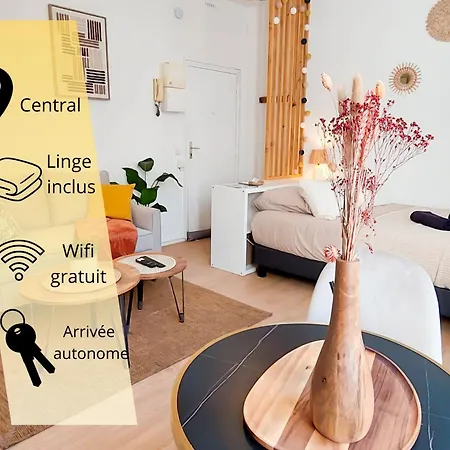 Apartment L'ecrin Du Chateau Sejour A 2, Etudes, Professionnels A Calme Face Au Chateau Linge Et Wifi Inclus